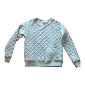 Theory 38 Diamond Quilted Sweater